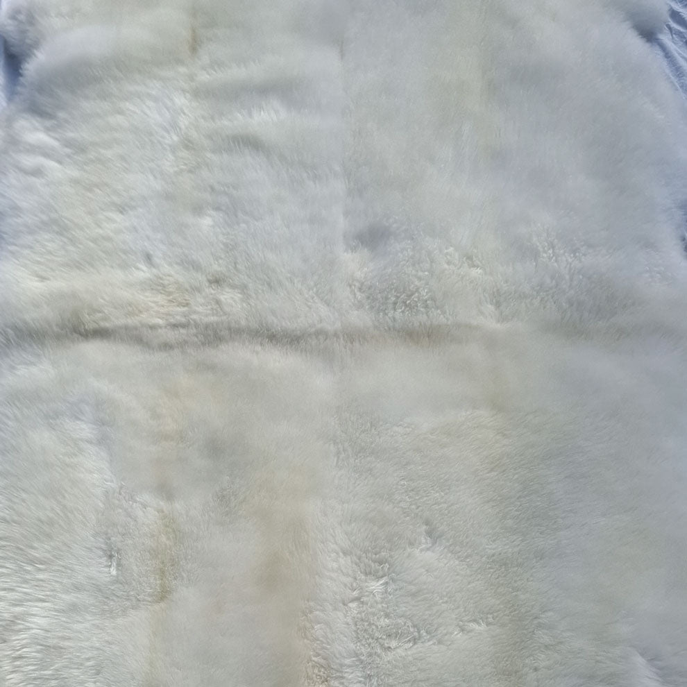 Quad sheepskin rugs